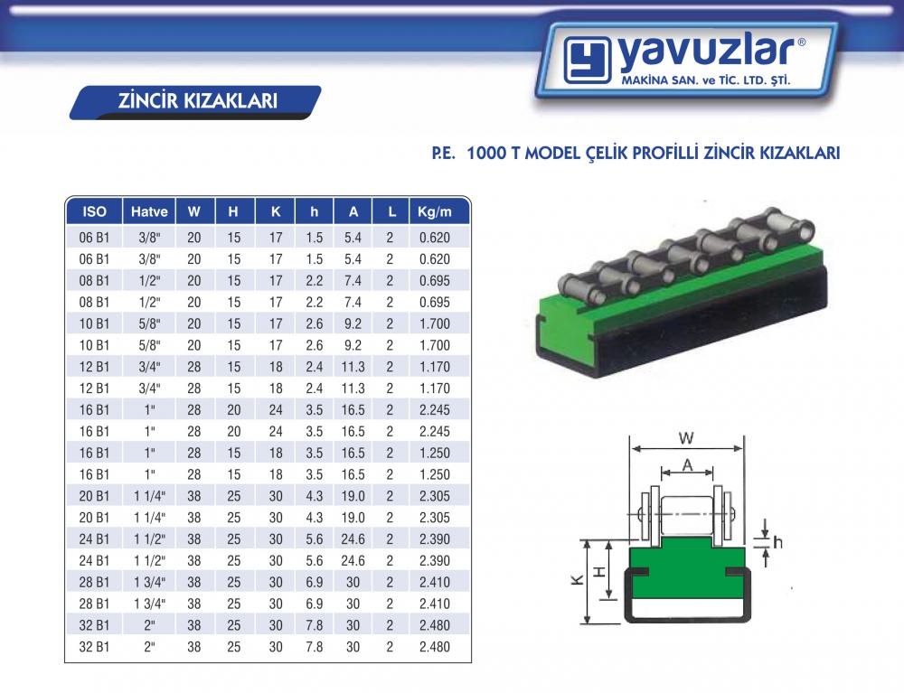 T Model Zincir Kızakları